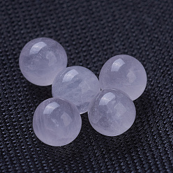 Rose Quartz Natural Rose Quartz Beads, Gemstone Sphere, Undrilled/No Hole, Round, 6mm