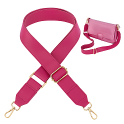 Светло-Вишневый Ремешки для сумок из искусственной кожи, Сплав с застежкой, для аксессуаров для замены сумок, светло-вишневый, 830~1370 мм