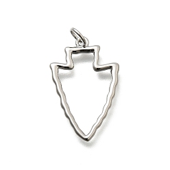 Платина Латунные подвески, щит, долговечный, без свинца и без кадмия, стойки покрытие, с целью перехода в кольце, платина, 24.5x15.5x1.5 мм, отверстие : 3.6 мм