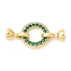 Настоящее золото 18K Латунное микропейв, прозрачный кубический цирконий, складные застежки, со стеклом, круглые кольца, реальный 18 k позолоченный, 36 мм