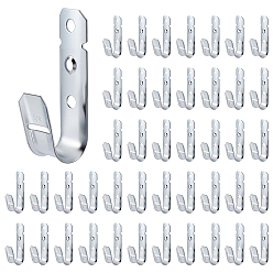 Платина 50шт. железные подвески для кабеля, платина, 81x22.5x29 мм, отверстие : 7 мм