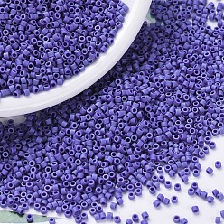 (DB0361) Matte Opaque Cobalt Luster MIYUKI Delica Beads, Cylinder, Japanese Seed Beads, 11/0, (DB0361) Matte Opaque Cobalt Luster, 1.3x1.6mm, Hole: 0.8mm, about 2000pcs/bottle, 10g/bottle