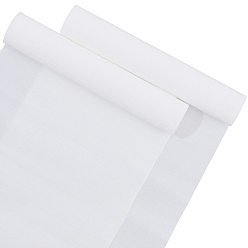 Белый Гофрированная бумага ручной работы, оберточная бумага гофр для украшения свадьбы на день рождения, белые, 2500x250x0.1 мм