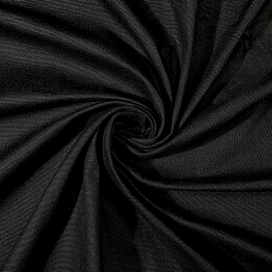 Noir 5 mètres de tissu en coton, accessoires du vêtement, noir, 1480~1520x0.5mm