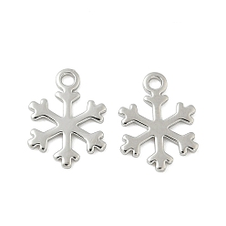 Платинированный Латунные подвески, без никеля , прелести снежинки, Реальная платина, 11.5x8.5x1 мм, отверстие : 1.2 мм