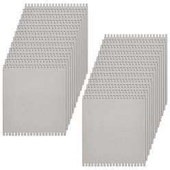 пшеница 24шт картонные ткацкие станки, плетение вспомогательных досок, инструменты для вязания, прямоугольные, цвет пшеницы, 29x25x0.2 см