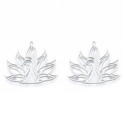 Нержавеющая Сталь Цвет Не тускнеющие 201 подвески из нержавеющей стали, наброски прелести, павлин, цвет нержавеющей стали, 34.5x39.5x1 мм, отверстие : 1.5 мм