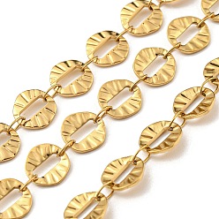 Золотой Ионное покрытие (ip) 304 плоские круглые цепи из нержавеющей стали, пайки, с катушкой, золотые, 7.5x7.5x0.8 мм