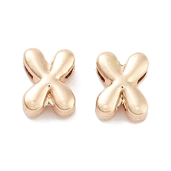 Letter X Стойки подвески обшивки сплава, без кадмия и без свинца, гальванический никель, золотой свет, Письмо X, 9.5x7.5x4.5 мм, отверстие : 1.5x2.5 мм