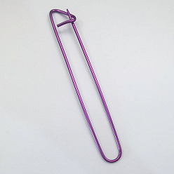 Случайный цвет Держатели петель из алюминиевой пряжи для вязания крючком, инструменты для вязания крючком, случайный цвет, 165 мм