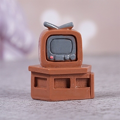 Сиена Мини-модель из смолы, аксессуары для кукольного домика с микро-ландшафтом, притворяясь опорными украшениями, мебель и техника, цвет охры, 38x34 мм