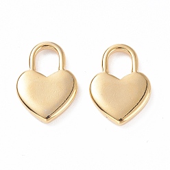 Золотой Вакуумное покрытие pvd 304 подвески из нержавеющей стали, сердце, золотые, 16.5x12x2.5 мм, отверстие : 5.5x6 мм