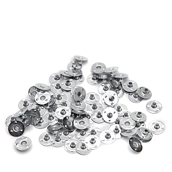 Платина Железные подставки для фитилей свечей, для изготовления свечей, платина, 1.4x0.4 см, 100 шт / пакет