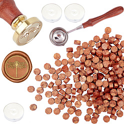 Другие DIY альбом, латунная сургучная печать заготовка штемпельной головки и наборы деревянной рукоятки, ложка для плавления сургучной печати, частицы свечи и сургуча, другой узор, 90 мм