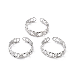 Нержавеющая Сталь Цвет Устойчивые к потускнению 304 кольца из нержавеющей стали, манжеты кольца, долговечный, полый, цвет нержавеющей стали, размер США 7 3/4 (17.9 мм), 5 мм