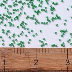 (DB0655) Dyed Opaque Kelly Green MIYUKI Delica Beads, Cylinder, Japanese Seed Beads, 11/0, (DB0655) Dyed Opaque Kelly Green, 1.3x1.6mm, Hole: 0.8mm, about 2000pcs/bottle, 10g/bottle