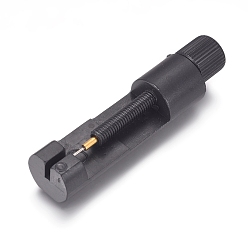 Черный Инструмент для снятия штифта ремешка с ремешком для часов, булавками, для часовщиков, чёрные, 65.5x15.5x14.5 мм