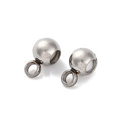 Нержавеющая Сталь Цвет 202 из нержавеющей стали бусы, с резиной внутри, ползунки, рондель, цвет нержавеющей стали, 6x4x3 мм, отверстие : 1.6 мм, Резиновое отверстие: 0.5 мм.