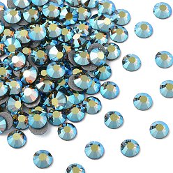 50230 200 Olivine AB Камни preciosa® crystal hotfix с плоской основой, чешский хрусталь, круглый(438 11 612 шатон роза вива 12 ®), 50230 200 оливин ab, ss 12 (3~3.2 мм)