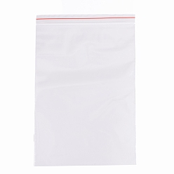 Clear Plastic Zip Lock Bags, Resealable Packaging Bags, Top Seal, Self Seal Bag, Rectangle, Clear, 25x17cm, Unilateral Thickness: 2 Mil(0.05mm)