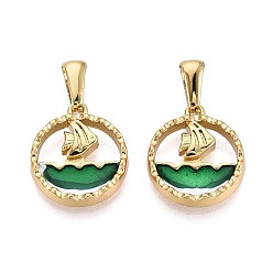 Fish 304 подвески из нержавеющей стали и эмали, плоские круглые прелести, золотые, рыба, 18x15.5~16x3 мм, отверстие : 7.5x3 мм