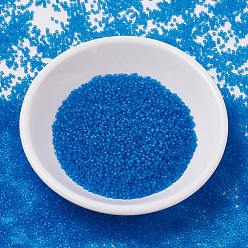 (DB0787) Dyed Semi-Frosted Transparent Capri Blue MIYUKI Delica Beads, Cylinder, Japanese Seed Beads, 11/0, (DB0787) Dyed Semi-Frosted Transparent Capri Blue, 1.3x1.6mm, Hole: 0.8mm, about 10000pcs/bag, 50g/bag