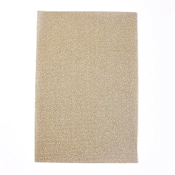 Светло-коричневый Листы ткани из искусственной кожи на день независимости, с блестками, для изготовления кожаных серег и поделок своими руками, загар, 30x20x0.1 см