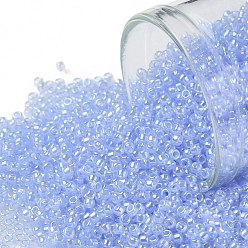(146) Ceylon Glacier Toho runde Rocailles, japanische Rocailles, (146) Ceylon-Gletscher, 15/0, 1.5 mm, Bohrung: 0.7 mm, über 3000pcs / Flasche, 10 g / Flasche