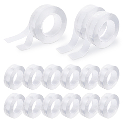Claro 10pcs 3m cinta adhesiva acrílica de doble cara, Claro, 20 mm