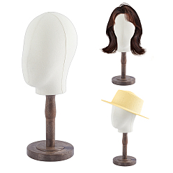 Кокосово-Коричневый Пластиковые вешалки для шляп, кокосового коричневый, 15.5x45 см