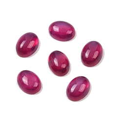Red Corundum Кабошоны из красного корунда, выращенные в лаборатории, овальные, 8x6x3.5 мм