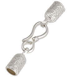 Серебро 925 стерлингового серебра мозг заканчивается, с полировкой из замши, серебряные, 36 мм