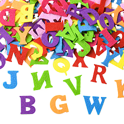 Letter 3сумки фетровые аксессуары, костюм шляпа сумка украшение аксессуары, буквы, 25.5~27x17~35x1.5~2 мм, 50 шт / пакет