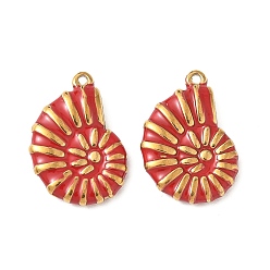 Другие 304 нержавеющей стальной эмали подвески, ионное покрытие (ip), золотые, 18.5x13x3.5 мм, отверстие : 1 мм