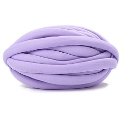 Лиловый Полиэфирная пряжа, толстая пряжа для ручного вязания пледа, супермягкая гигантская пряжа для вязания руками, объемная пряжа, сирень, 20 мм