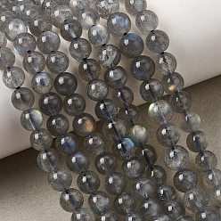 Labradorite Chapelets de perles labradorite naturelle , lisse et rond, grade de aaa, 6~6.5mm, Trou: 0.7mm, Environ 66 pcs/chapelet, 15.24'' (38.7 cm)