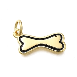 Другие Стойки обшивки латунные подвески, с целью перехода в кольце, долговечный, без кадмия и без свинца, реальный 18 k позолоченный, кость, 8.5x16.5x1.5 мм