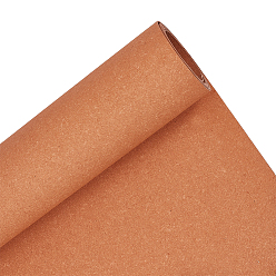 Marron Sablonneux Rouleau de doublure artisanale en cuir mélangé pour sacs et pochettes, rectangle, Sandy Brown, 1500x350x1mm