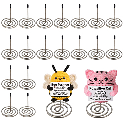 Нержавеющая Сталь Цвет Держатели для мокса-палочек из нержавеющей стали, вихреобразный, цвет нержавеющей стали, 61x76 мм