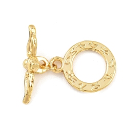 Ring Латуни Переключить застежками, без кадмия и без свинца, долговечный, реальный 18 k позолоченный, кольцо, 9~19.5x16~23.5x1.5~7.5 мм, отверстие : 2.5 мм