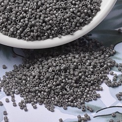 (DB2367) Duracoat Opaque Dyed Seal Gray MIYUKI Delica Beads, Cylinder, Japanese Seed Beads, 11/0, (DB2367) Duracoat Opaque Dyed Seal Gray, 1.3x1.6mm, Hole: 0.8mm, about 20000pcs/bag, 100g/bag