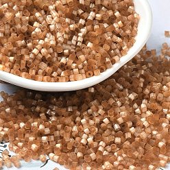 Перу Стеклярус, имитации кошачьего глаза , цилиндр, Перу, 2x1.5 мм, отверстие : 1.2 мм, Около 125000 шт / фунт