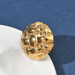 Золотой 304 открытые кольца манжеты из нержавеющей стали, круглые, эффектные кольца, ионное покрытие (ip), золотые, 25 мм, внутренний диаметр: 18 мм