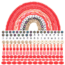 (52) Непрозрачная лаванда Наборы бусин своими руками, в том числе бусины из полимерной глины ручной работы, акриловые и пластиковые бусины, разноцветные