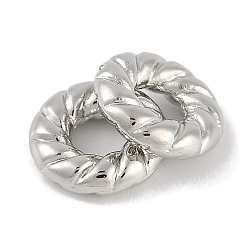 Серебро CCB пластиковые шарики, диск, серебряные, 10.5x2.5 мм, отверстие : 4 мм