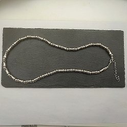 Пластиковый Женское ожерелье из бамбуковых и пластиковых бусин