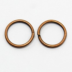 Red Copper 1 Box Brass Jump Rings, 4mm/5mm/6mm/7mm/8mm/10mm Jump Ring Mixed, Open Jump Rings, Red Copper