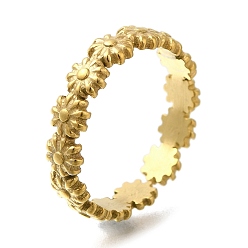 Настоящее золото 18K Ионное покрытие (ip) 304 манжеты из нержавеющей стали для женщин, реальный 18 k позолоченный, внутренний диаметр: регулируемый, 4.5 мм