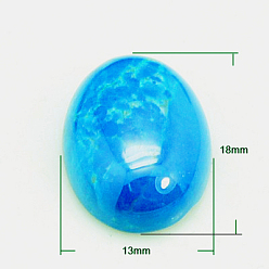 Говлит Кабошоны из камня, овальные, Говлит, 18x13x5 мм