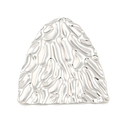 Нержавеющая Сталь Цвет Не тускнеющие 304 подвески из нержавеющей стали, , арка очарование, цвет нержавеющей стали, 41.5x39x2 мм, отверстие : 1.8 мм